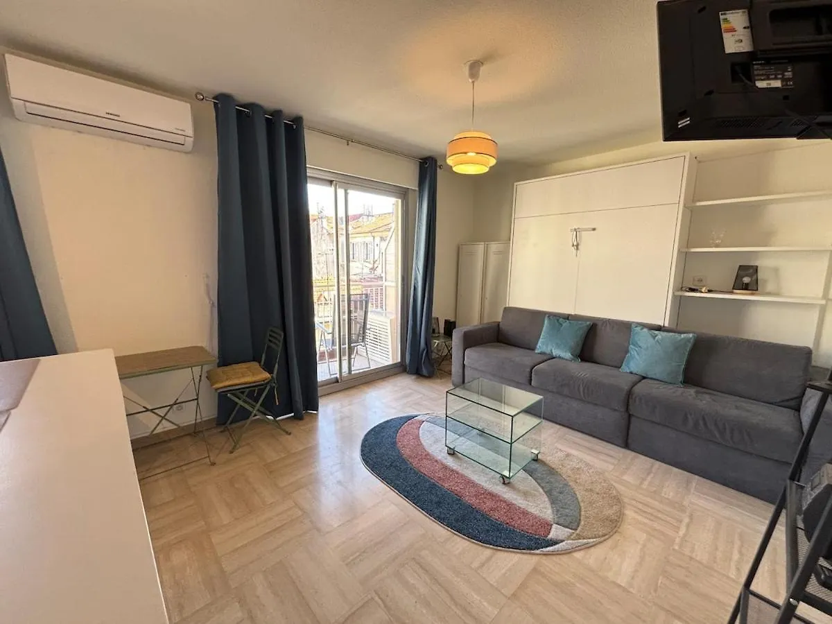 Cozy Apt With Balcony - Garibaldi Port Nice Lejlighed